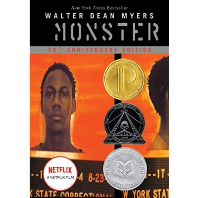 Abbildung von Monster: Coretta Scott King Honor (Author), Horn Book Fanfare, New York Times Notable, ALA Booklist Editors&#039; Choice, Bulletin Blue Ribbon (The ... Michael L. Printz Award, Sense P...