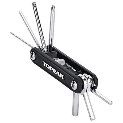 Abbildung von Topeak Unisex Erwachsene X Tool+ Minitool, Schwarz, 11 Funktionen