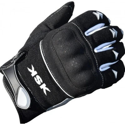 Abbildung von KSK Cross Handschuhe Übergangszeit Motorradhandschuhe, Roller, Schwarz, Größe S (18 19 cm)