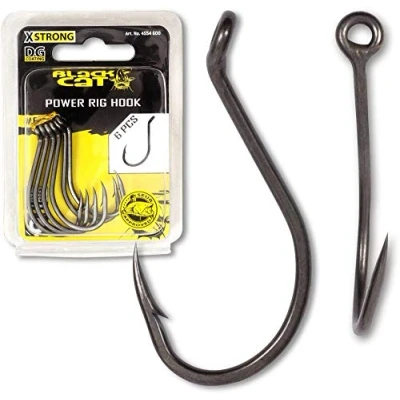 Abbildung von Black Cat DG Coating 5/0 Power Rig Haken 6Stück