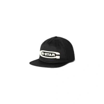 Abbildung von G STAR RAW Herren Avernus Flat Brim Cap, Schwarz (dk black D24316 C105 6484), PC