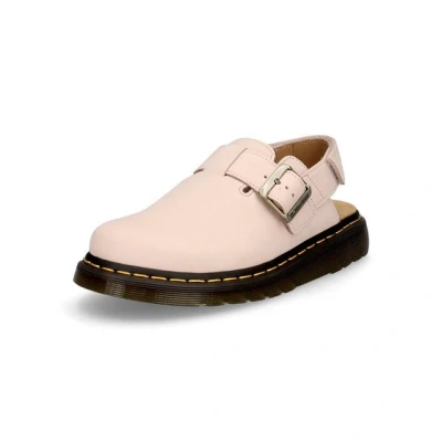 Abbildung von Dr. Martens Jorge II Unisex Pantolette flach, Größe: 39, Powder pink milled nubuck wp Schuhe
