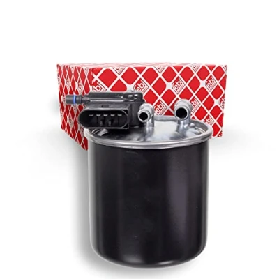 Abbildung von FEBI BILSTEIN 100471 Kraftstofffilter Leitungsfilter, mit Anschluss für Wassersensor MERCEDES BENZ: GL, Vito Bus, Sprinter 3.5 T Kastenwagen