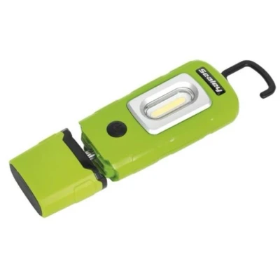 Abbildung von SEALEY LED3601G Handleuchte LED 300, 100 3.7 mit Akku, Magnet