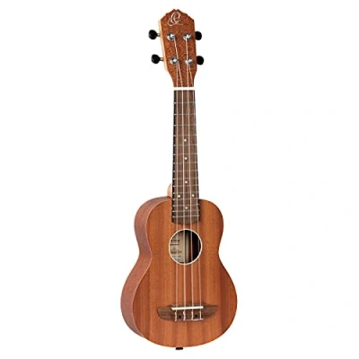 Abbildung von Ortega Guitars Sopran Ukulele akustisch Timber Series inklusive Deluxe Gigbag Sapele/ Mahagoni (RFU10S)