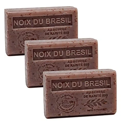 Abbildung von Französische Seife, Satz von 3 x 125 g Paranuss Sheabutter La Maison du Savon Marseille