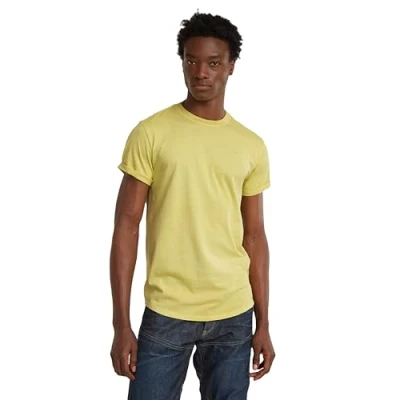 Abbildung von G STAR RAW Herren Overdyed Lash T Shirt Shirts, Grün (linden green gd D16396 2653 G475), XS