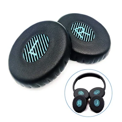 Abbildung von Ohrpolster Kompatibel,Ohrkissen Ersatz Kompatibel,Bose Soundlink Polster,Bose KopfhöRer Polster,FüR Bose On Ear(Oe),On Ear2(Oe2),Soundtrue Ear(Oe) Ear Headphones Komfortabel Und Langlebig(Blau)