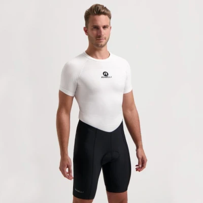 Abbildung von Rogelli Econ Radlerhose Herren Kurze Fahrradhose Schwarz Größe XL