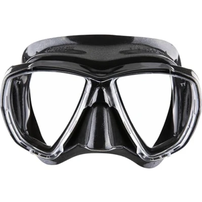 Abbildung von Cressi BIG EYES Maske von Fb. schwarz/schwarz