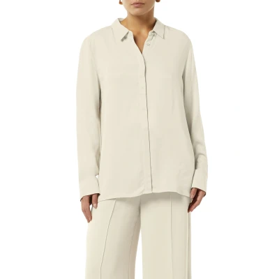 Abbildung von comma Hemdbluse, Damen, Größe: 34, Helles beige
