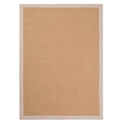 Abbildung von carpetfine Sisalteppich Beige 140x200 cm Moderner Teppich für Wohn und Schlafzimmer
