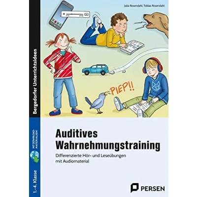 Abbildung von Auditives Wahrnehmungstraining: Differenzierte Hör und Leseübungen mit Audiomaterial (1. bis 4. Klasse)