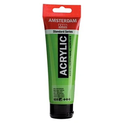 Abbildung von Artequipment Farba akrylowa TALENS AMSTERDAM 120ml 605 BRILLIANT GREEN uniw