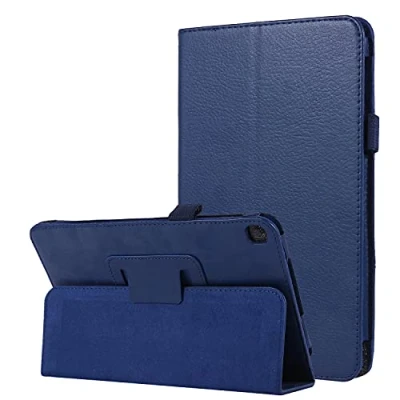 Abbildung von Lobwerk Schutzhülle für Samsung Galaxy Tab A7 Lite 2021 SM T220 T225 8.7 Zoll Slim Case Etui mit Standfunktion Blau