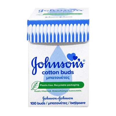 Abbildung von Johnsons Cotton Wattestäbchen Pack 100Un