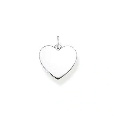 Abbildung von Thomas Sabo Anhänger Herz aus 925 Sterlingsilber, Maße: 2,7cm x 2,3cm, PE926 001 21