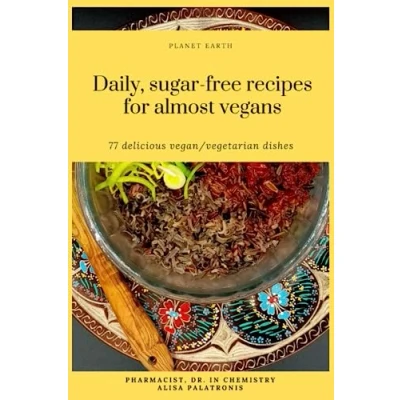 Abbildung von DAILY, SUGAR free RECIPES FOR ALMOST VEGANS: 77 delicious vegan / vegetarian dishes including desserts, appetizers, salads, soups, second meals and dressings (Sugar recipes)