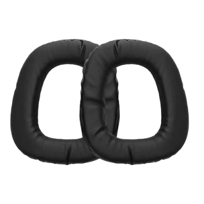 Abbildung von kwmobile 2X Ohrpolster kompatibel mit Logitech G432 / G431 G430 G231 G331 Polster Kopfhörer aus Kunstleder für Over Ear Headphones