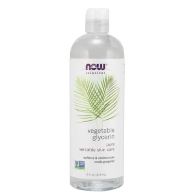 Abbildung von Now Foods Solutions Pflanzliches Glycerin, flüssig, 473ml, Laborgeprüft, Sojafrei, Vegan, Ohne Gentechnik