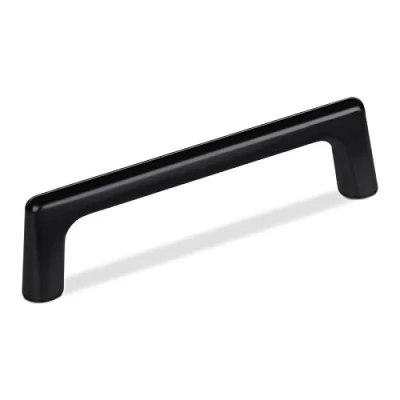Abbildung von SO TECH® Möbelgriff Bügelgriff BLACKLINE III schwarz matt, Schrankgriff aus Aluminium (1 St), Bohrlochabstand (BA) 96 mm, inkl. M4 Befestigungsschrauben