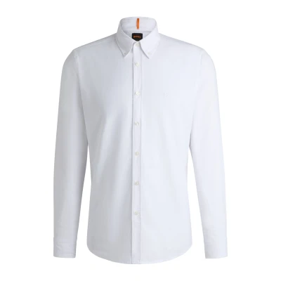 Abbildung von BOSS Rickert Hemd, Herren, Größe: Small, White