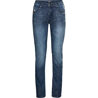 Abbildung von Spirit Motors Slim Mid Miley Damen Jeans blau 32/32