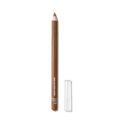 Abbildung von e.l.f. Cream Glide Lip Liner, Lippen Formen &amp; Modellieren, Hochpigmentierter Stift, Semi Mattes Finish, Vegan Tierversuchsfrei, Spill The Tea