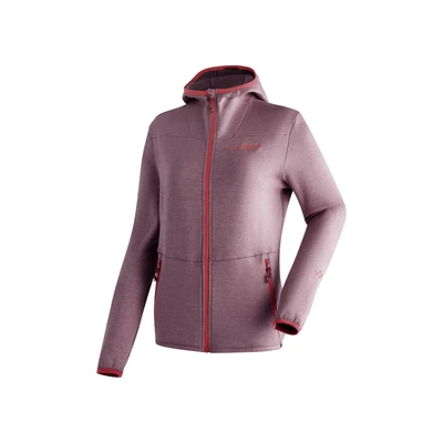 Abbildung von Maier Sports Fleecejacke &quot;Fave W&quot;, Damen Fleece mit verstellbarer Kapuze, atmungsaktiver Zip Hoodie