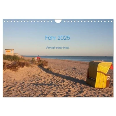Abbildung von Föhr 2025. Porträt einer Insel (Wandkalender 2025 DIN A4 quer), CALVENDO Monatskalender