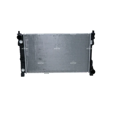 Abbildung von NRF EASY FIT 55310 Kühler, Motorkühlung Aluminium 650 405 18 mit Dichtring Kühlrippen gelötet MERCEDES BENZ: CLK Coupe, C Klasse Limousine kfzteile,