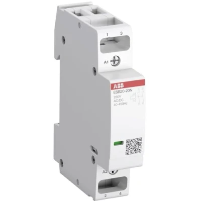 Abbildung von Installationsschütz ESB20 02N 06 20A 0S/2Ö 230VAC/DC 20 A (1SBE121111R0602)