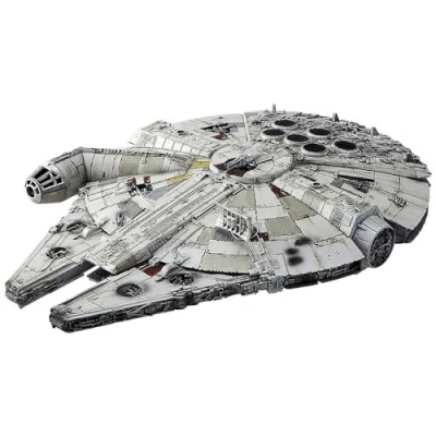Abbildung von Bandai Modellbausatz Star Wars Millennium Falcon, Maßstab 1:144