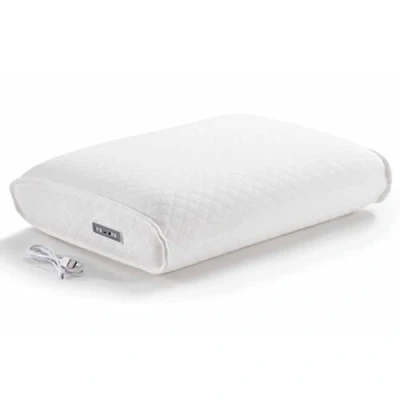 Abbildung von medisana Sleepwell SP 100 Kopfkissen mit Lautsprecher und MP3 Wiedergabe, orthopädisches Schaumkissen integrierter Entspannungsmusik, Bluetooth zum streamen von Musik für ein besseres Einschlafen