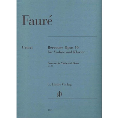 Abbildung von Berceuse op. 16 für Violine und Klavier: Besetzung: Klavier (G. Henle Urtext Ausgabe)