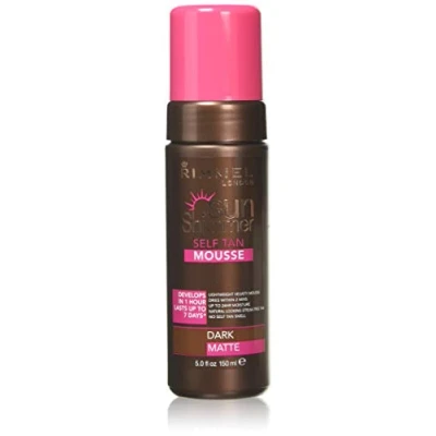 Abbildung von Rimmel London Sun Shimmer Selbstbräuner Mousse Dark matt 150ml