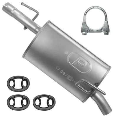 Abbildung von Schalldämpferset Auspuff Endtopf für Opel Meriva 1 I A 2004 07/2010 1.4 Schrägheck