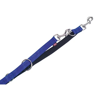 Abbildung von Nobby Führleine Soft Grip, blau L: 200 cm, B: 25 mm, 1 Stück