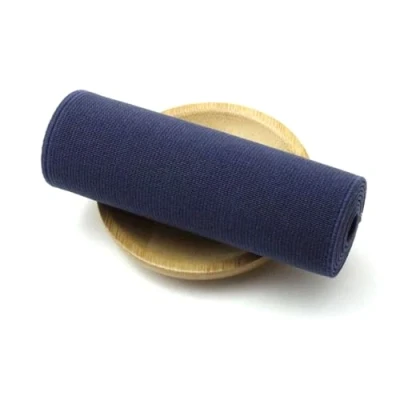Abbildung von ELSKBRUN 2 Meter 10cm Breite Farbiges Gummiband Unterwäsche für Gürtel DIY Kleidung Nähzubehör, Navy blau,
