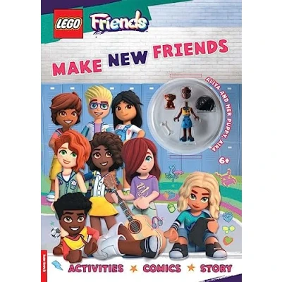 Abbildung von LEGO® Friends: Make New Friends (with Aliya mini doll and Aira puppy) (LEGO® Minifigure Activity)