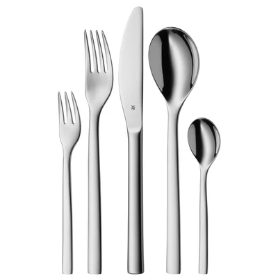 Abbildung von WMF Besteck Set &quot;Atria&quot;, (Set, 60 tlg.), mit soliden Monobloc Tafelmessern