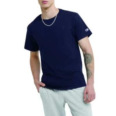 Abbildung von Champion Herren Classic Jersey T Shirt Hemd, Navy, Klein