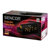 Abbildung von Sencor SRC330 Radiowecker Uhrenradio Wecker Radio Alarm (Orange)