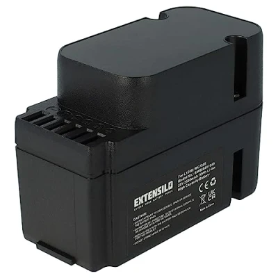 Abbildung von EXTENSILO Akku kompatibel mit Worx Landroid L1500i WG798E, M1000 WG791E.1, M1000i WG796E.1 Rasenroboter Rasenmäher (2500mAh, 28V, Li Ion)