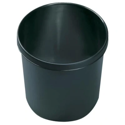 Abbildung von Helit Papierkorb linear 18l schwarz