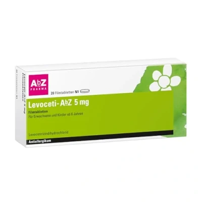 Abbildung von Levoceti abz 5 mg Filmtabletten 20 St
