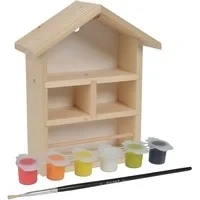 Abbildung von Eichhorn Kreativset Outdoor Spielzeug Garten Bienenhaus zum bemalen 100004584