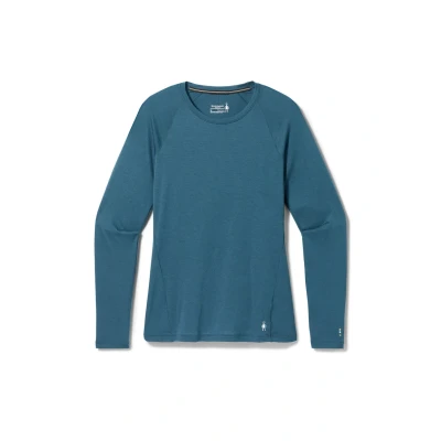 Abbildung von Smartwool Classic Allseason Merino Langarmshirt, Damen, Größe: Medium, Twilight blue