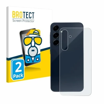 Abbildung von BROTECT Entspiegelungs Schutzfolie für Samsung Galaxy A35 5G (Rückseite) (2 Stück) Matte Displayschutz Folie, Anti Reflex, Fingerprint