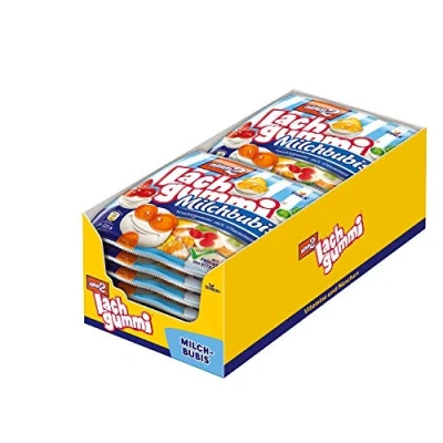 Abbildung von nimm2 Lachgummi Milchbubis (15 x 225g) / Fruchtgummi mit Fruchtsaft und Vitaminen